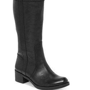 Lucky Brand Hibiscus Wide Calf Pull Up Boots